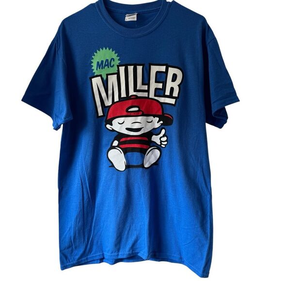 NWT Mac Miller Unisex Size Medium Short Sleeve Cotton Graphic T-Shirt - Picture 1 of 6